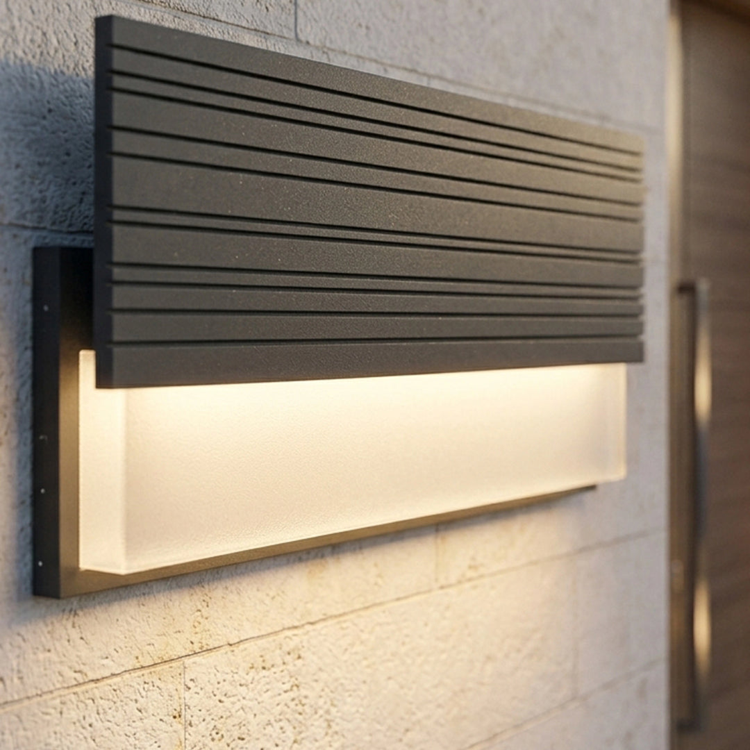 OUTDOOR OSRAM LED 20W 3000K 400X166X63 D.GREY