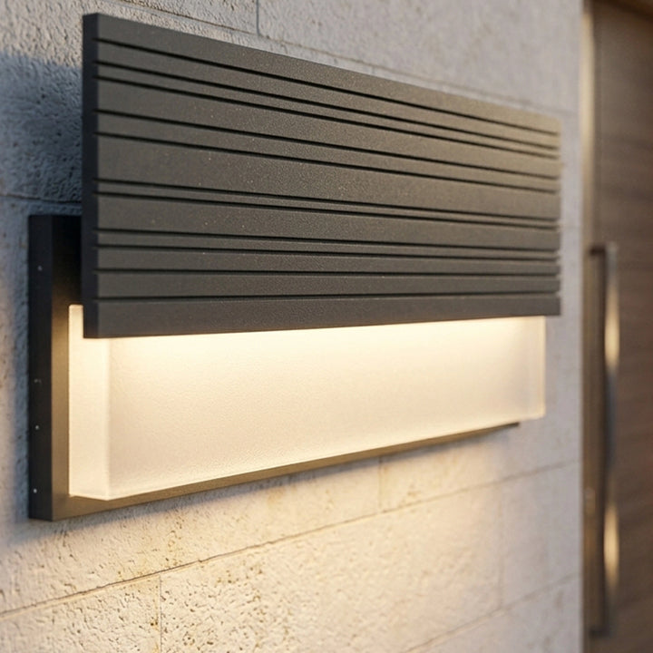 OUTDOOR OSRAM LED 20W 3000K 400X166X63 D.GREY
