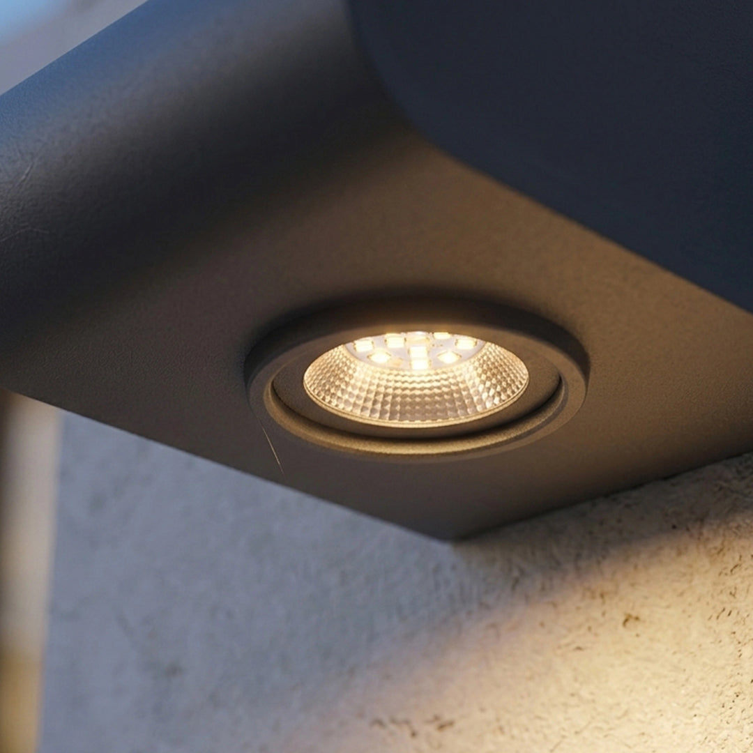 OUT DOOR OSRAM LED 7W 3000K 137X82X86 D.GREY