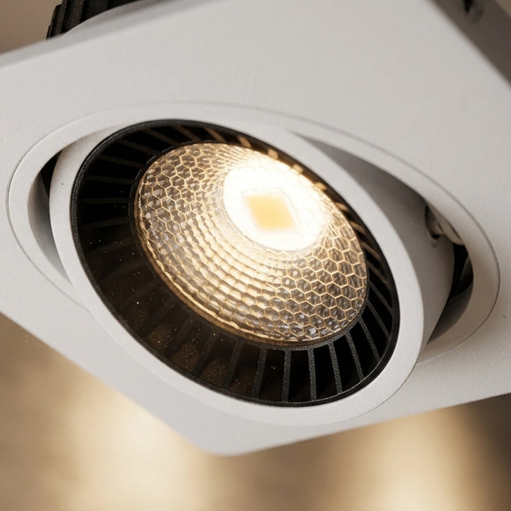 COB 3W Square WH D55M AN 18° 3000K - Spot Light