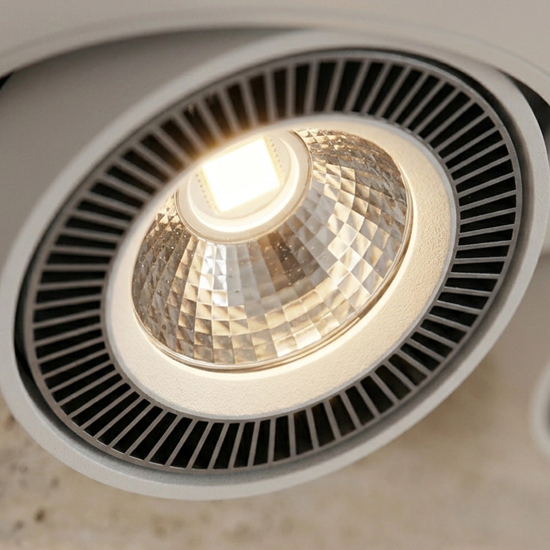 COB  2*7W /2  WH 190*95M  AN 18° 3000K- سبوت لايت
