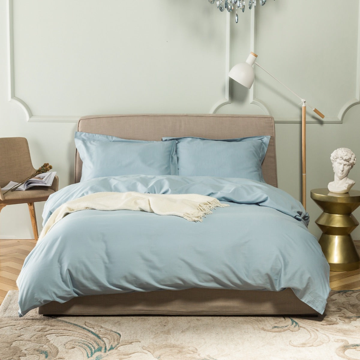 Margaret Duvet Queen 240x220cm Grey