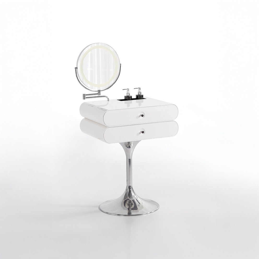 DELLA DRESSING TABLE WITH LED MIRROR