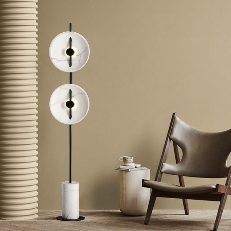 Firefly Floor Lamp 12W - White/Black 