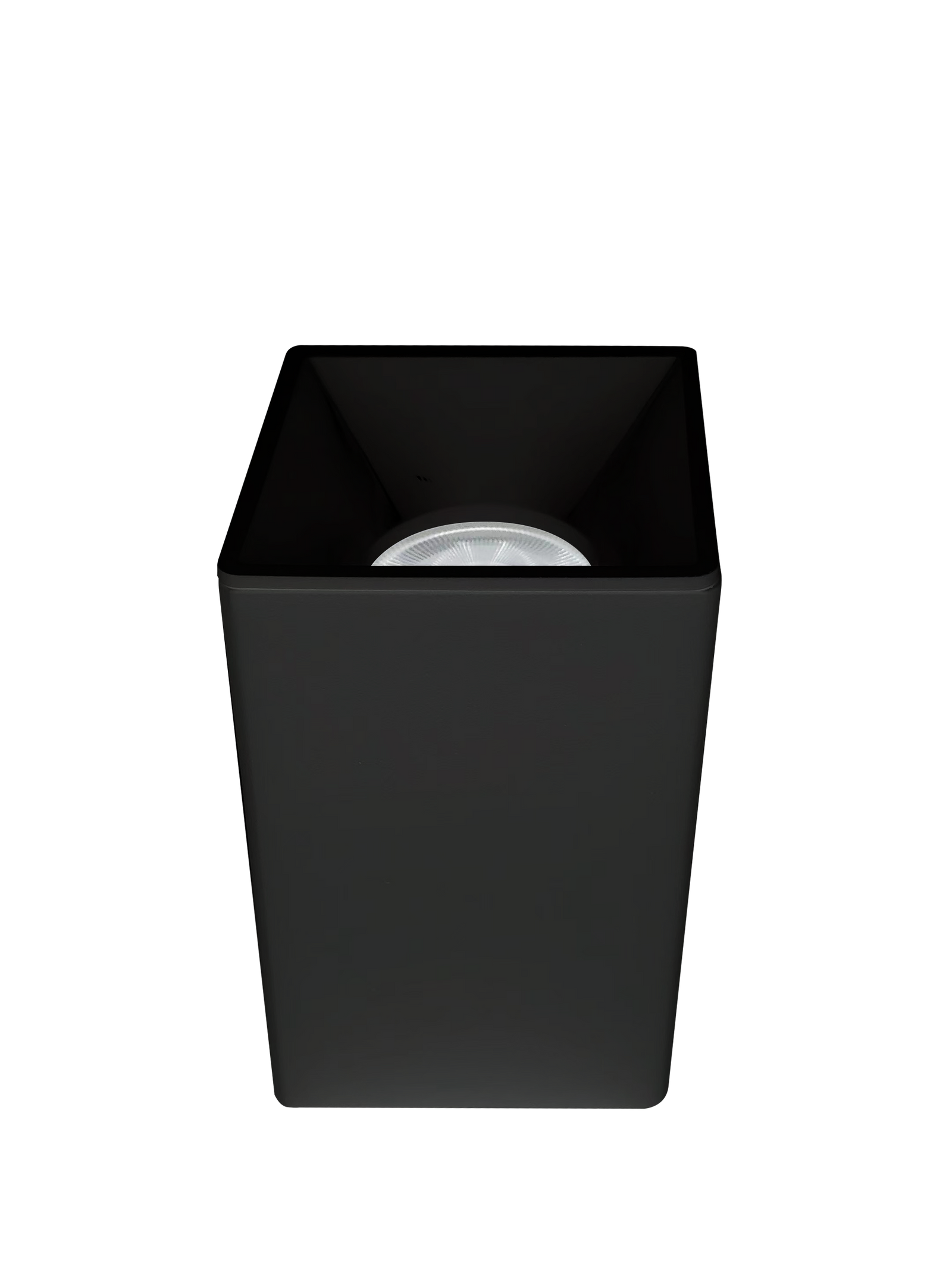 Firefly Housing Light 7.2L x 7.2W x 11.7H - Black+Matt Black