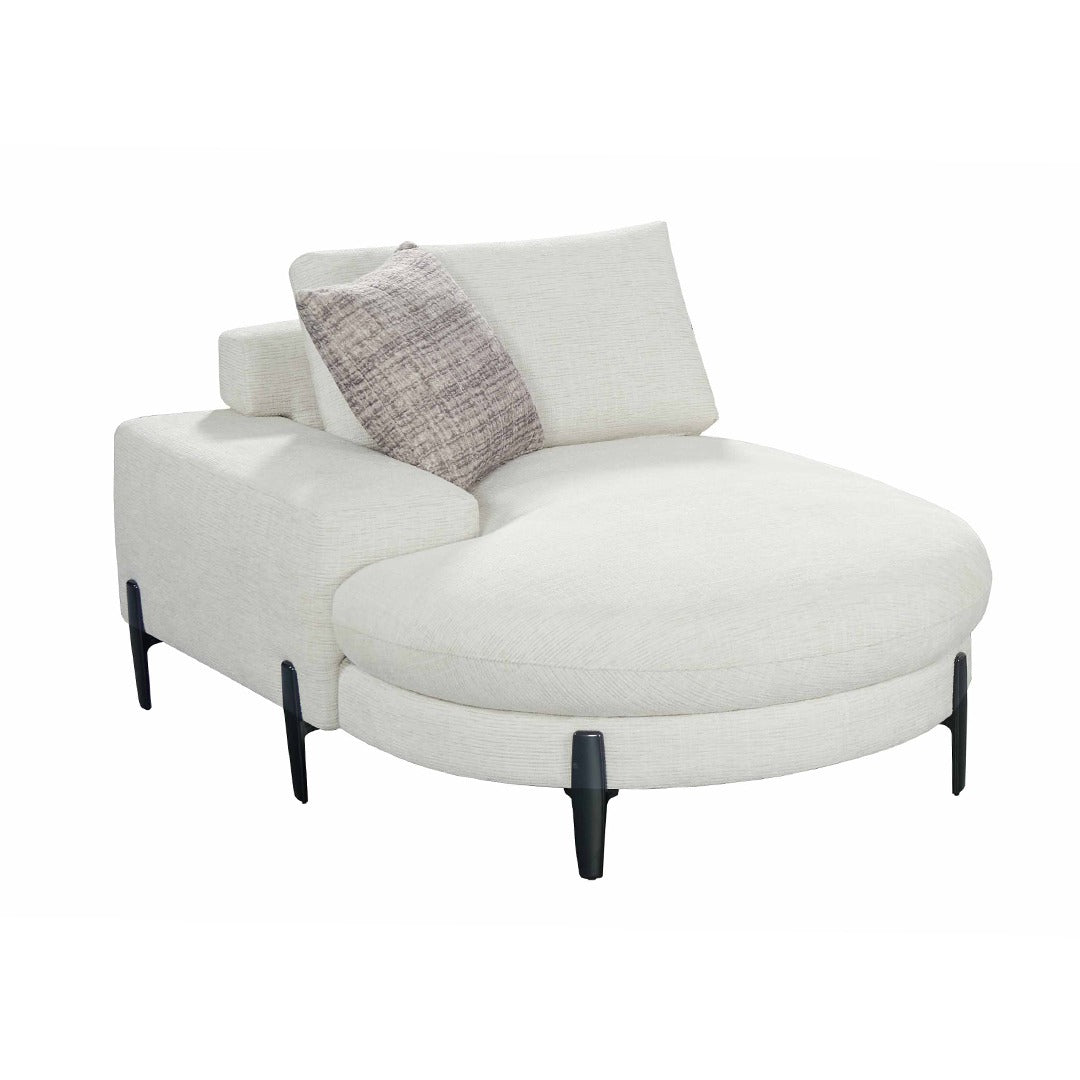 LYDIA  LEFT ARM CHAISE LOUNGE 