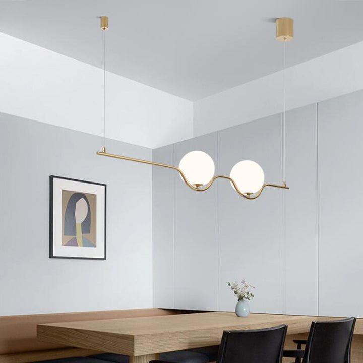 PENDANT LIGHT E14 100*150 - Gold
