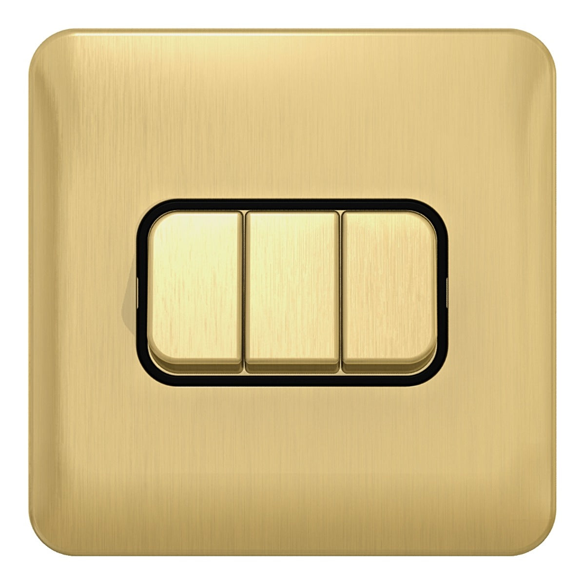 Lisse  10AX 3G 2W Switch BSB