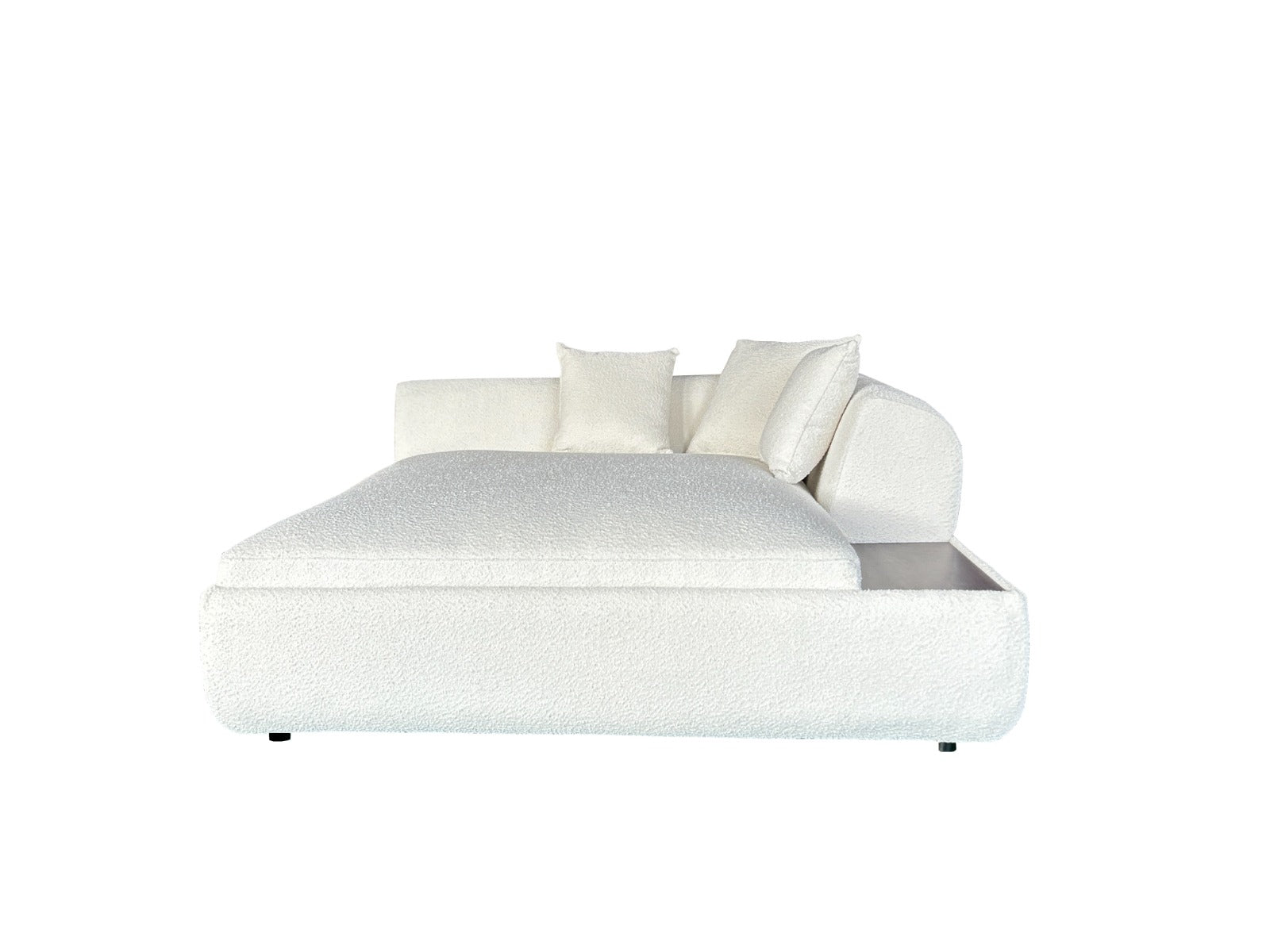 Venus Chaise Right 175cm - White