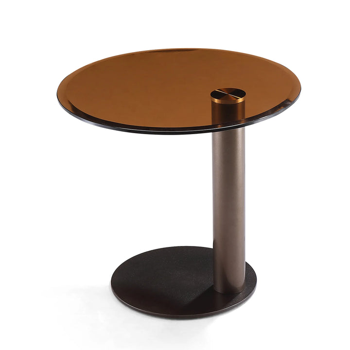 DION SIDE TABLE D55x50CM, AMBER