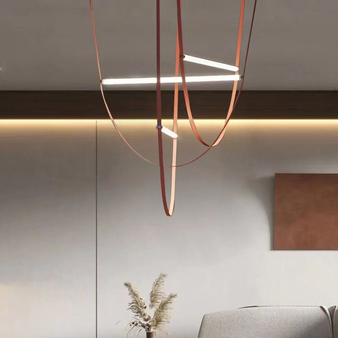 Firefly Pendant Lamp LED, 49W 3000K W830*H1570mm - Brown/White