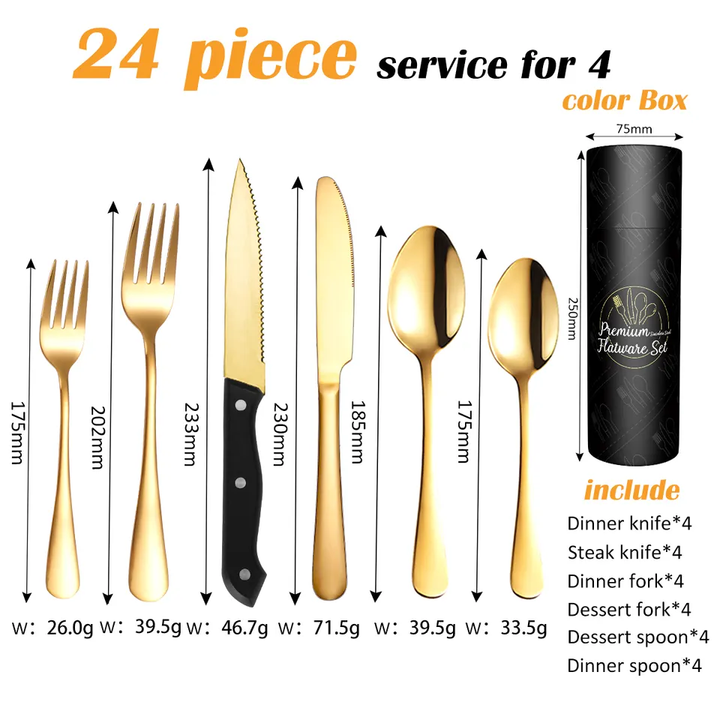 Firefly Cutlery 24 Pcs set