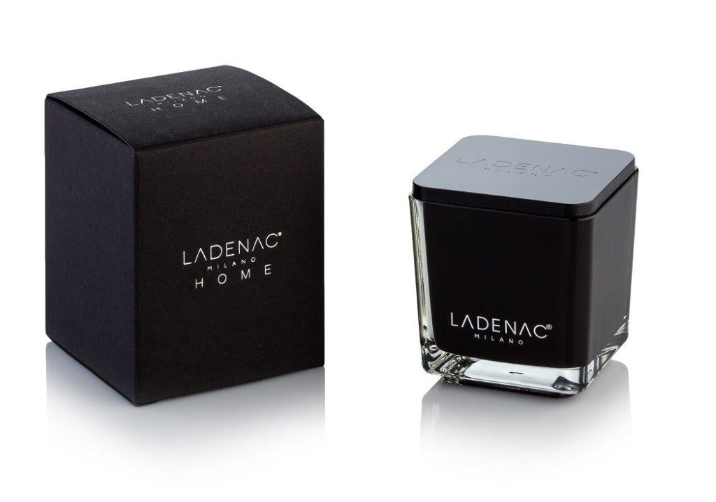 Ladenac minimal boisee mousse candle in black square jar 55gr 