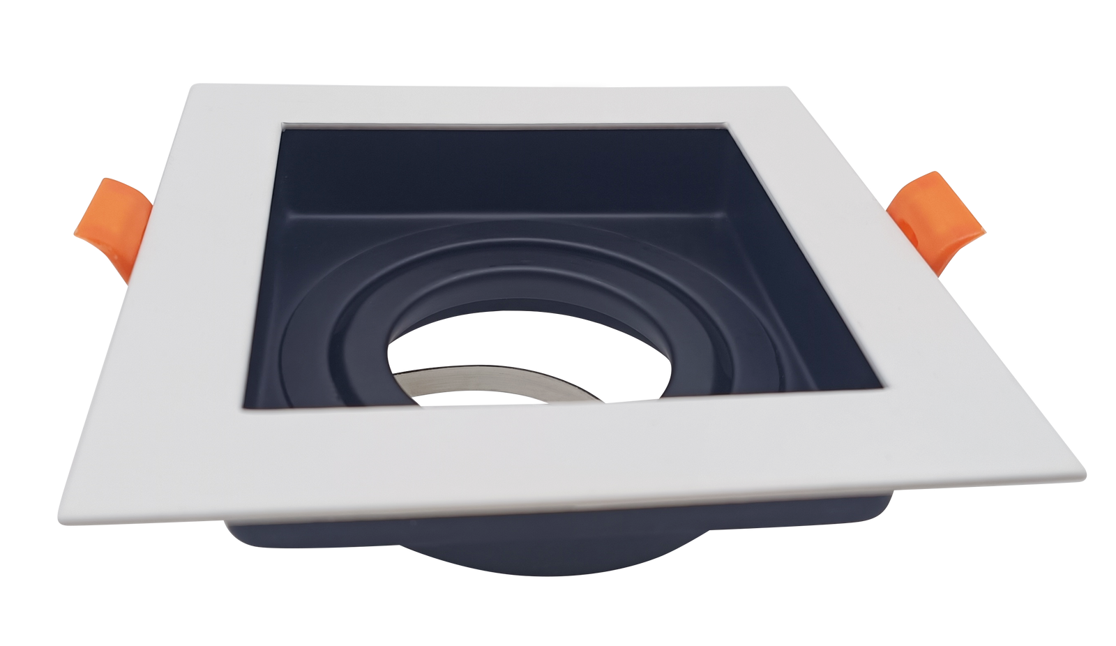 Firefly Housing 10L x 10W x 4H - Cutout 9L x 9W - White+Black