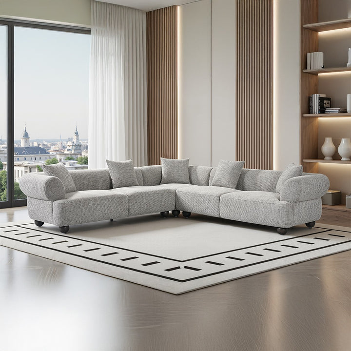 EILEEN RIGHT 3 SEATER SOFA