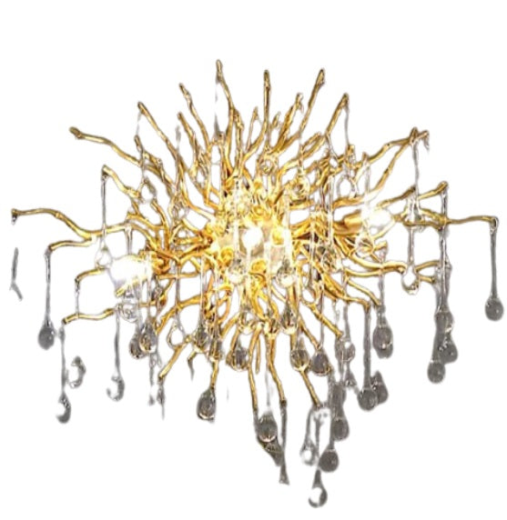 Firefly Wall Light 3-G9 400x600 - Gold