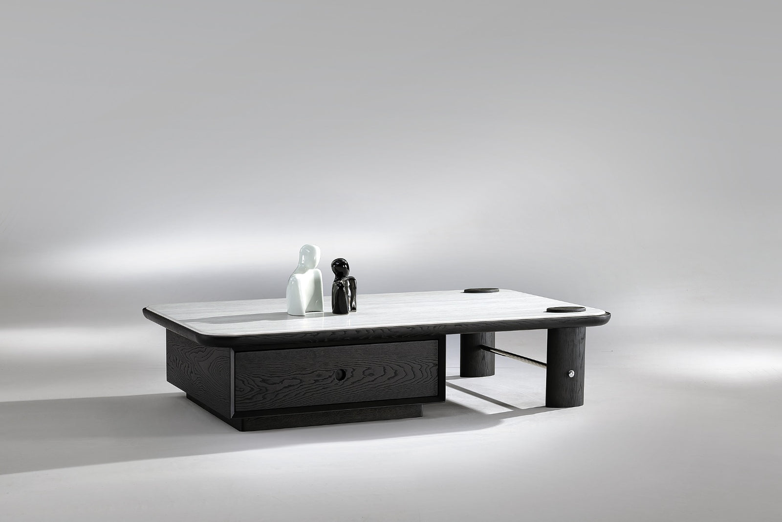 Firefly Erika Coffee Table - Black/White