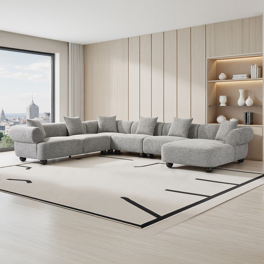 EILEEN LEFT 3 SEATER SOFA