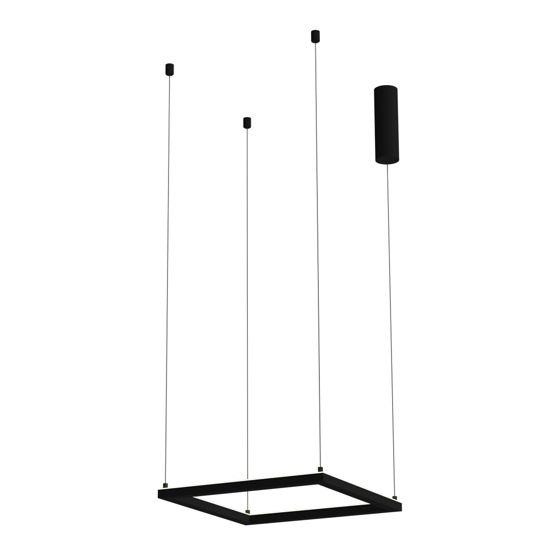 Firefly Pendant Light LED 30W 3000K D500*H1200mm - Black