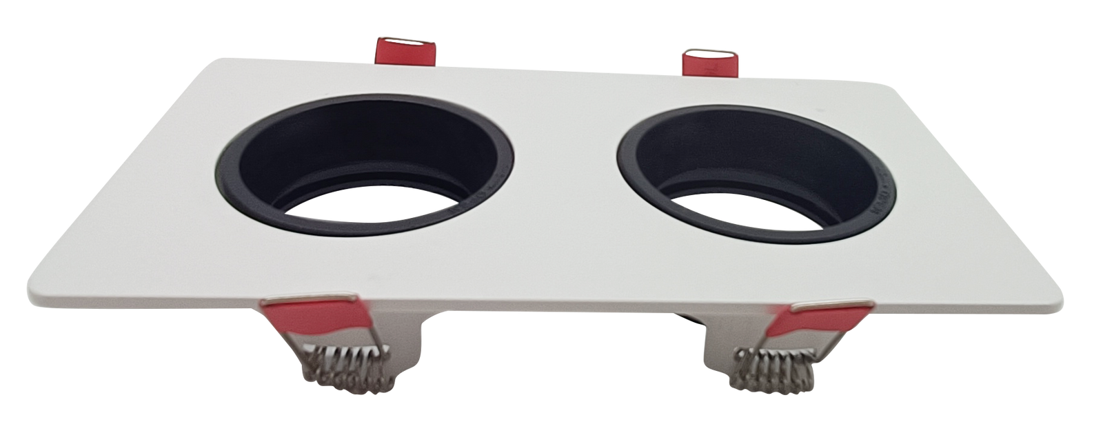 Firefly Housing 16.7L x 9W x 3H - Cutout 15L x 7.5W - White+Matt Black