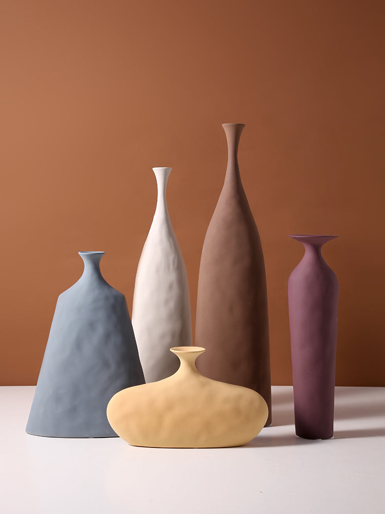 Firefly Huda Porcelain Vase - Purple