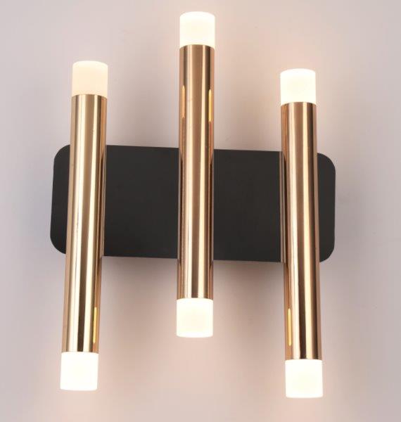 Firefly LED Wall Lamp 3W 6 - 3000K Black