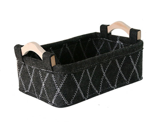 Firefly Aylin Storage Basket Size-S Black