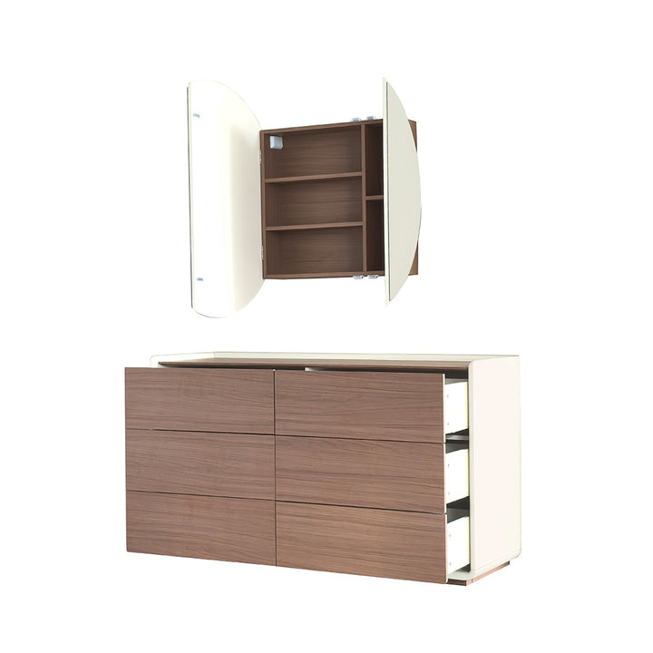 GRETA DRESSER WITH MIRROR 
