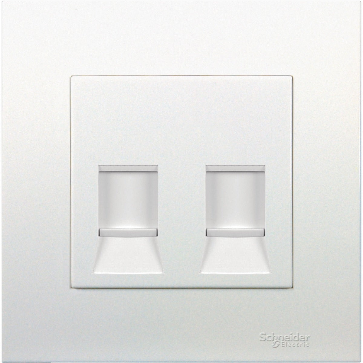 Firefly VIVACE 2G CAT 6 Data Outlet with Shutter - White