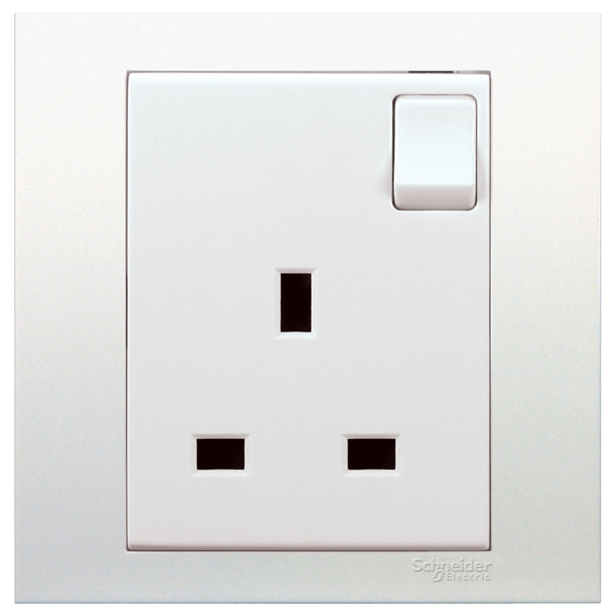 Firefly VIVACE 13A 250V 1G Switched Socket - White