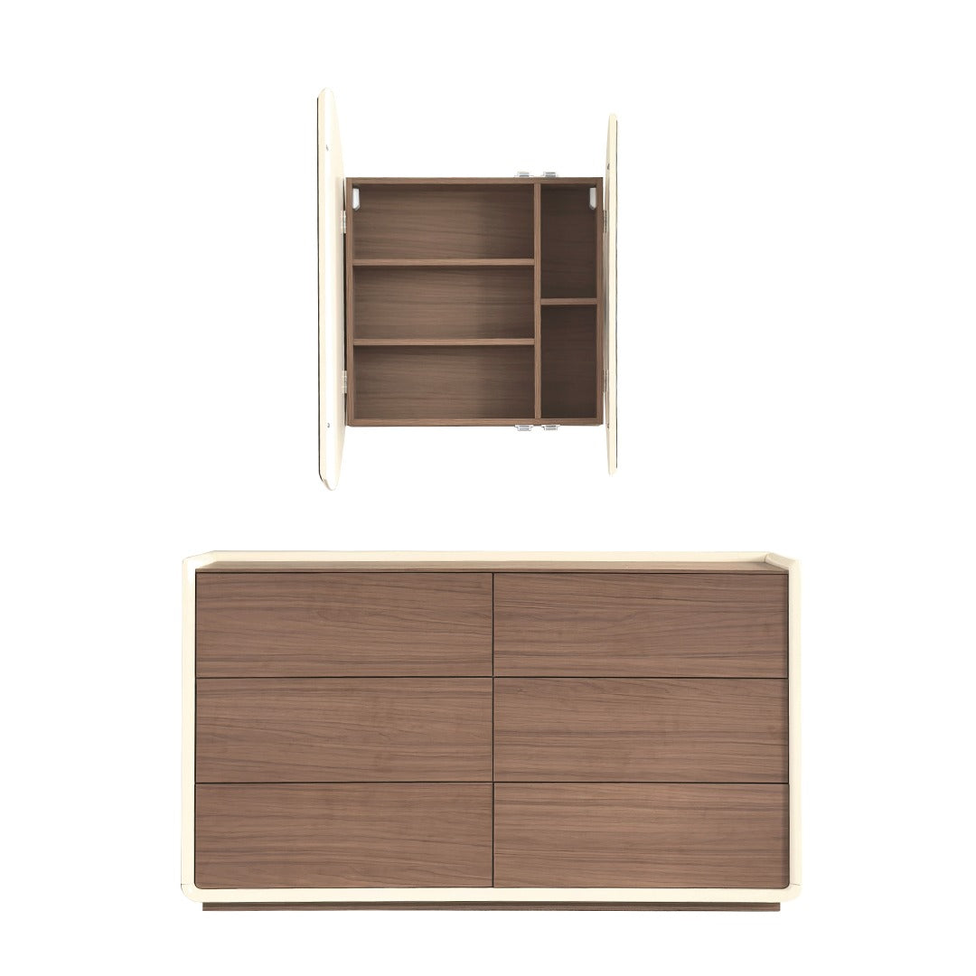 JOELLE DRESSER WITH MIRROR