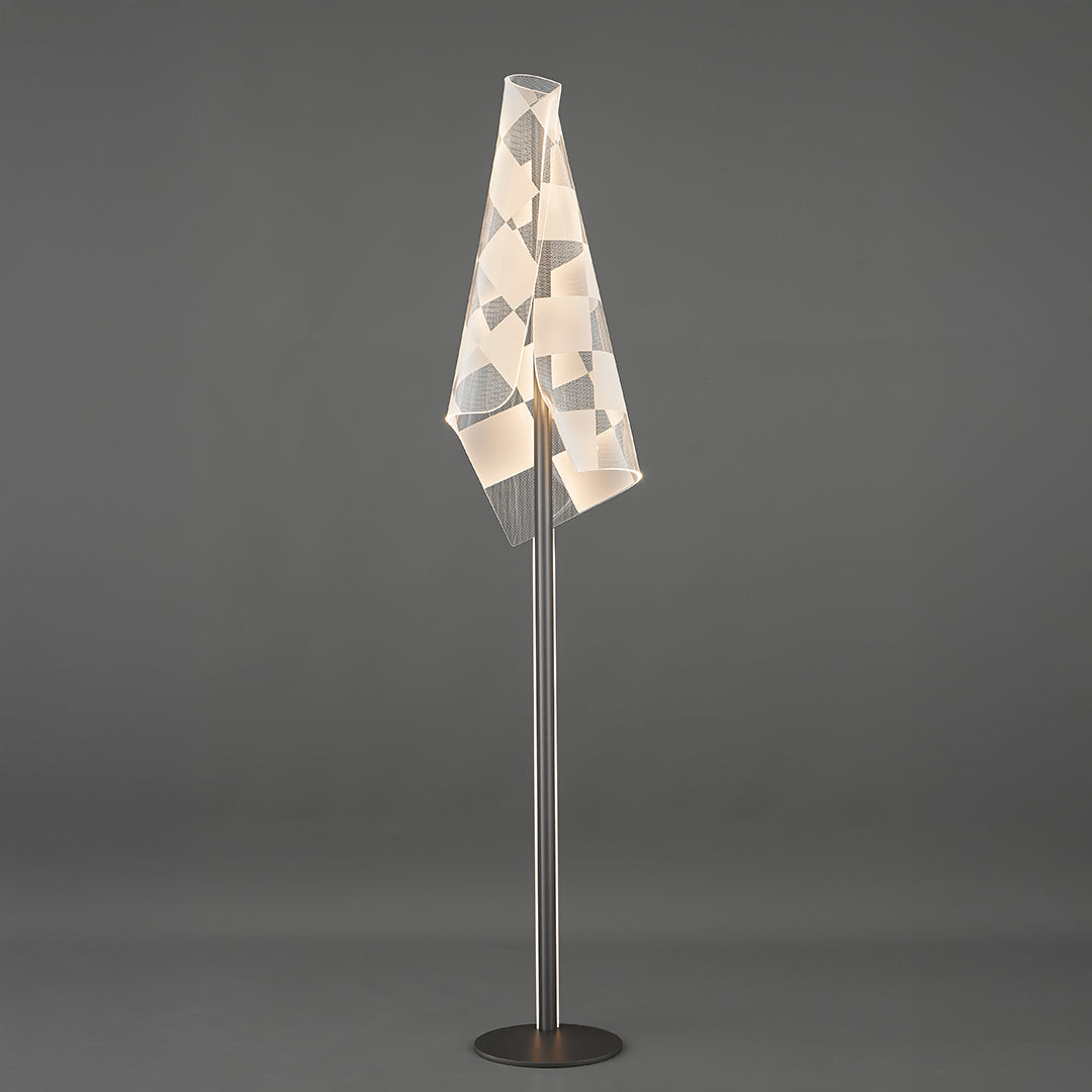 Firefly Floor Lamp LED 24W - Silver/Grey