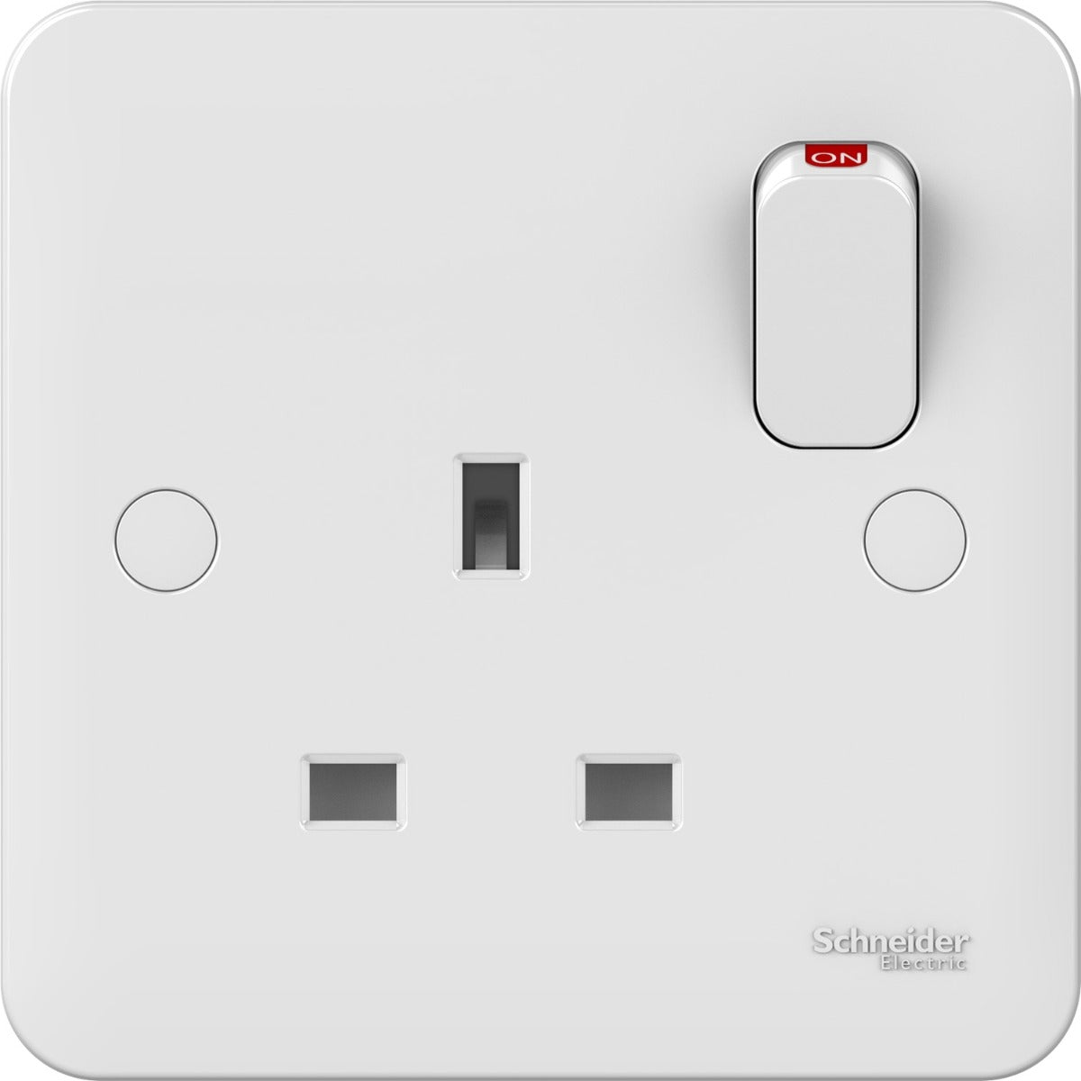 Firefly LISSE 1G 13A Switched Socket - White