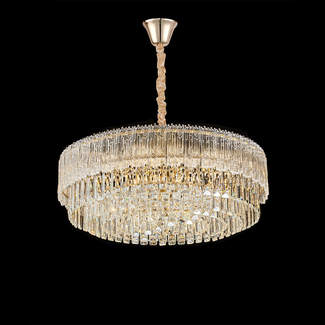 Pendant Light - Silver Gold (without bulbs)