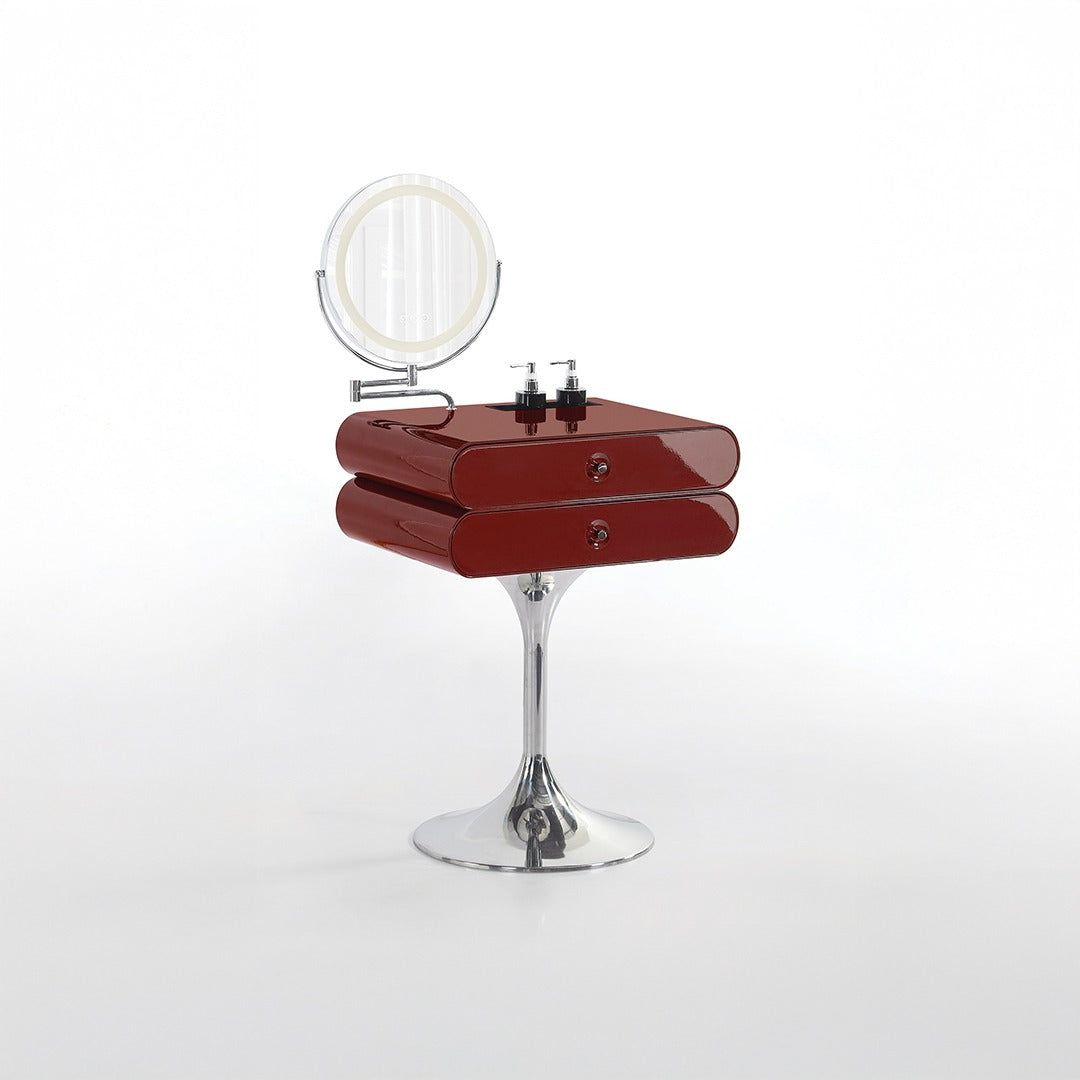 DELLA DRESSING TABLE WITH LED MIRROR