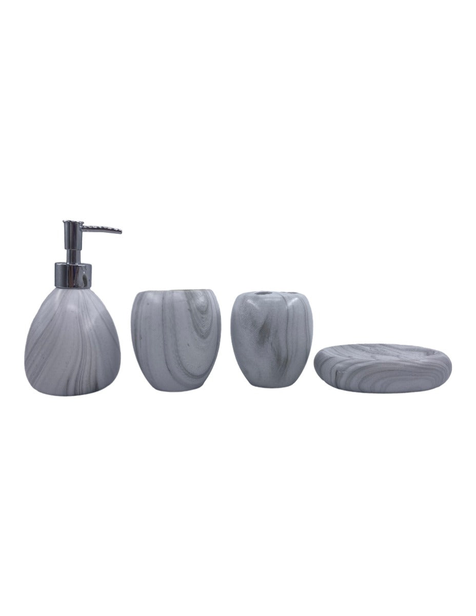 Firefly Medina Bathroom Set 4pcs - Grey