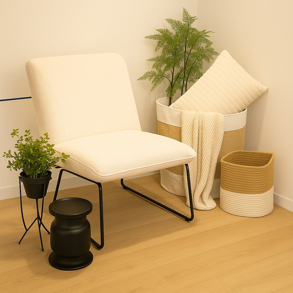 Zuri Lounge Chair - Beige