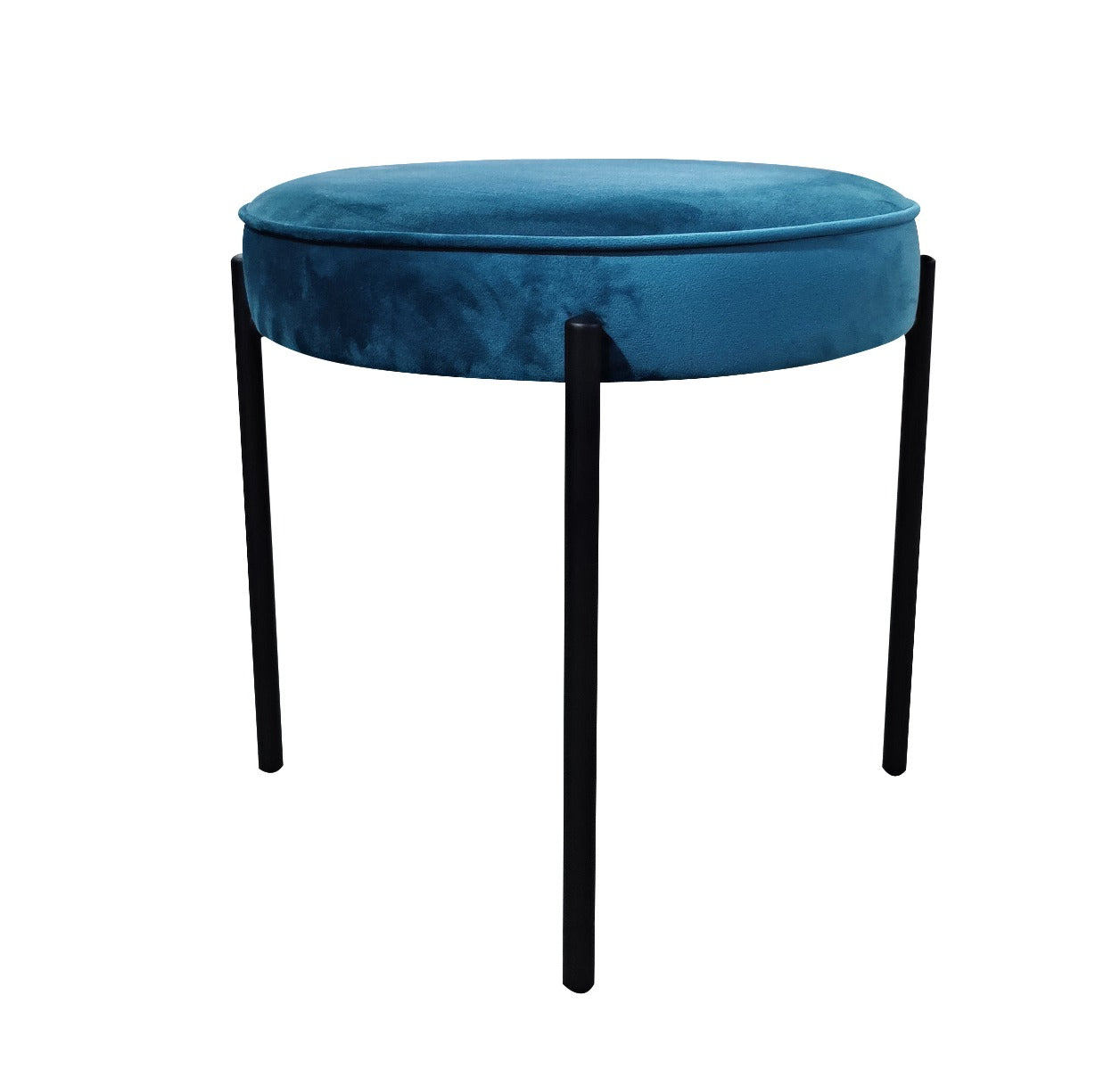 Alta Pouf Stool Dark Green
