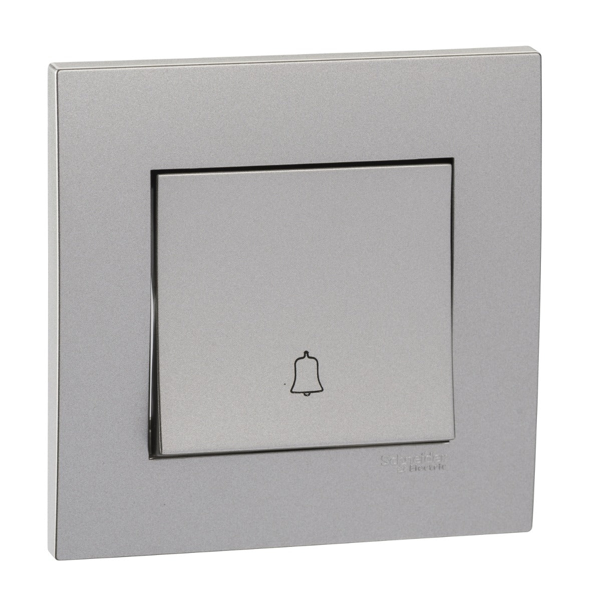 Firefly VIVACE 10A 250V Bell Press Switch - Silver