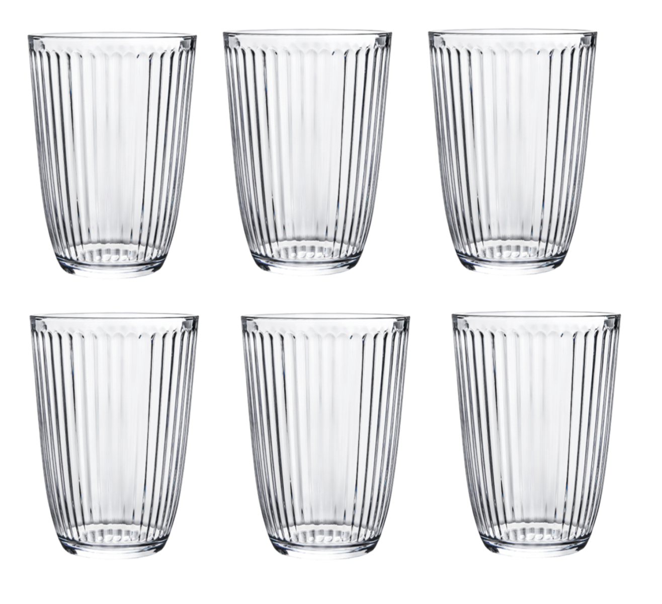Firefly Dietrich Stackable Latte Glass - 240ml (6 Pieces)