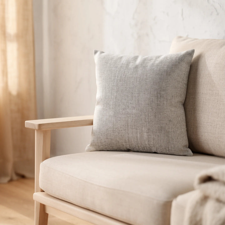 TWILL CUSHION  47CM X47CM WHITE وسادة