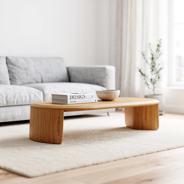 NUVOLA COFFEE TABLE 120 X55 X29CM / WALNUT