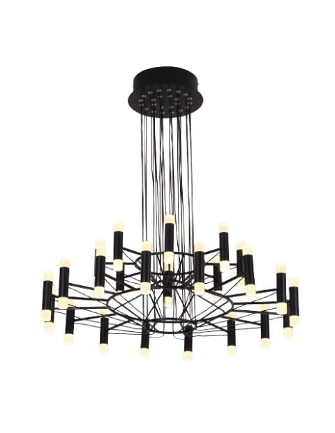 فاير فلاي مصباح معلق بقوة 3 واط × 84 لمبة - أسود