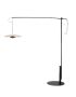 Floor Lamp LED,SMD,12W wooden +BK D450*W1720*H1800mm 