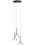 فايرفلاي مصباح معلق جي 9 LED بقوة 3 واط × 3 , طول 48.4×ارتفاع 500 سم - شفاف