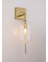 فاير فلاي مصباح حائط بمقاس 180 مم × إرتفاع 590 مم - نحاسي (بدون لمبة)