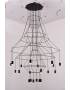 فاير فلاي مصباح معلق جي9 × 20 لمبات - أسود
