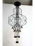 فاير فلاي مصباح معلق جي9 × 43 لمبات - أسود