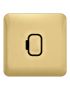 Lisse - Unswitched FCU - 13A Satin Brass withBKInterior - JB