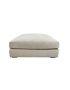 Dunhill Pouf Loose Cover Beige